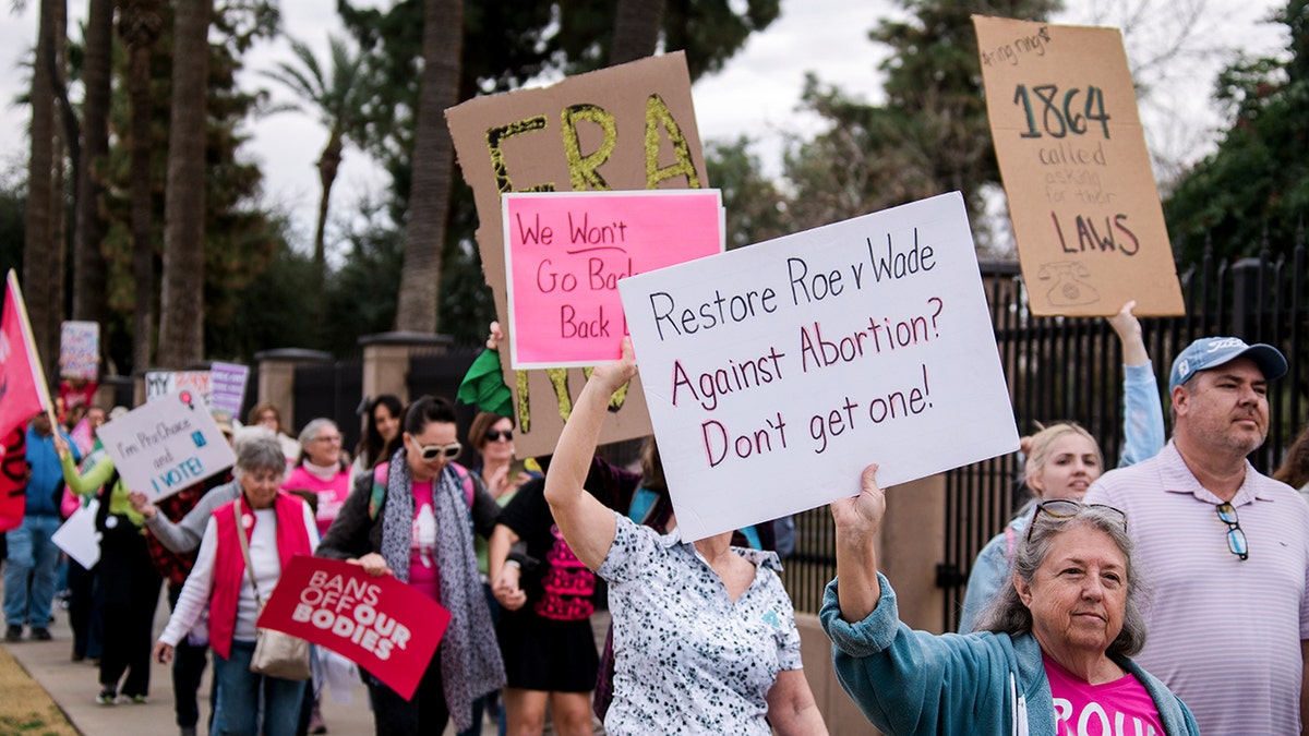 Arizona Women's March protest