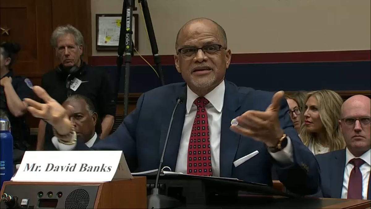 David Banks at House hearing