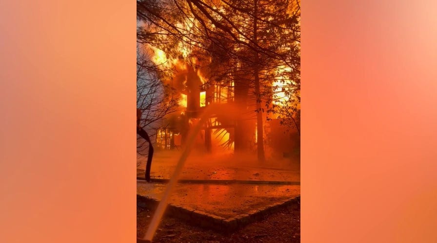 A massive Connecticut house fire may have been caused by frying a turkey inside the garage