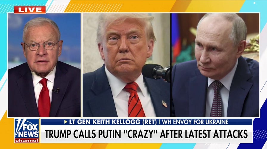 Trump is the 'only guy' who can negotiate Russia, Ukraine peace deal, says Lt. Gen. Kellogg 