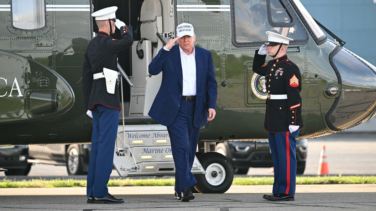 Trump in Morristown