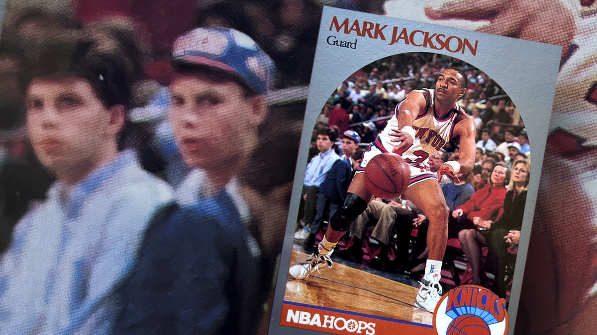 Menendez brothers' in basketball trading card