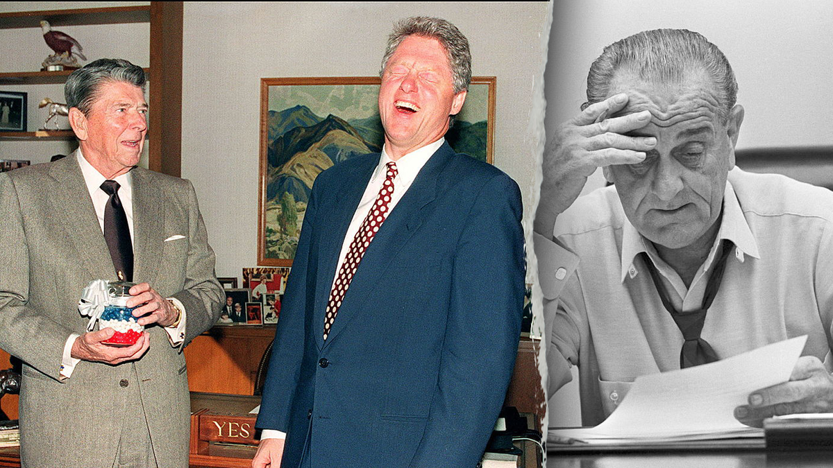 reagan clinton lbj