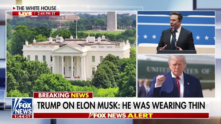 Trump responds to Musk: He was 'wearing thin'