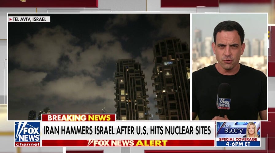 Iran fires back at Israel overnight after US targets nuclear facilities 
