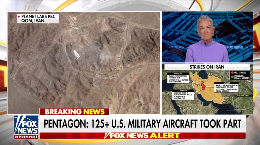 Pentagon says more than 125 aircraft, 24 tomahawks used in attack against Iran