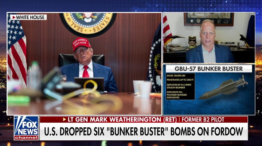 US targets Iran's nuclear site Fordow with 'bunker buster' bombs 