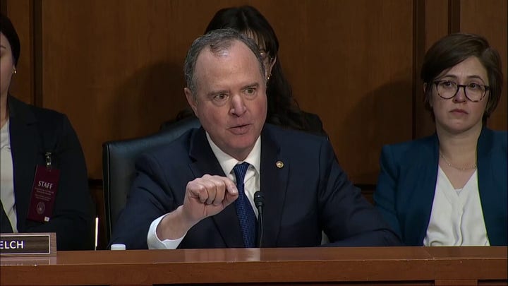 Pam Bondi spars with Sen. Adam Schiff at testy confirmation hearing