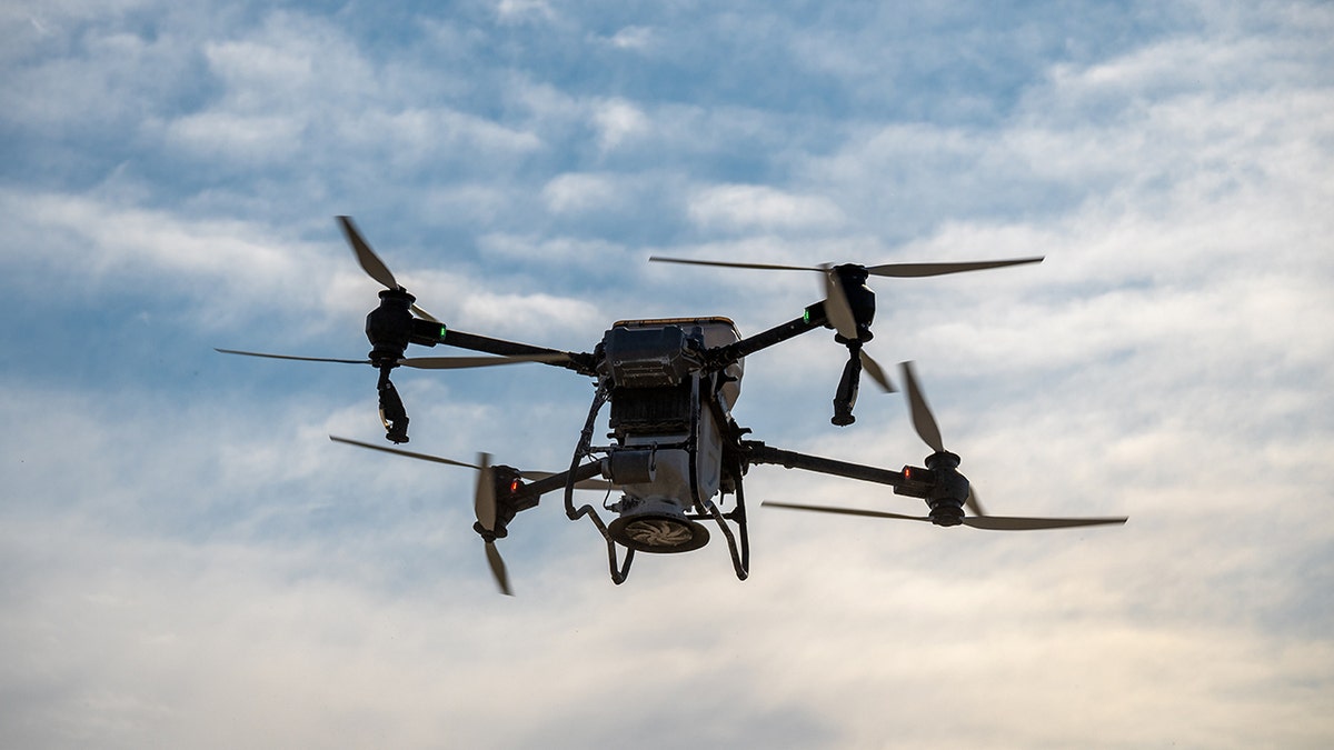 Drone in the sky