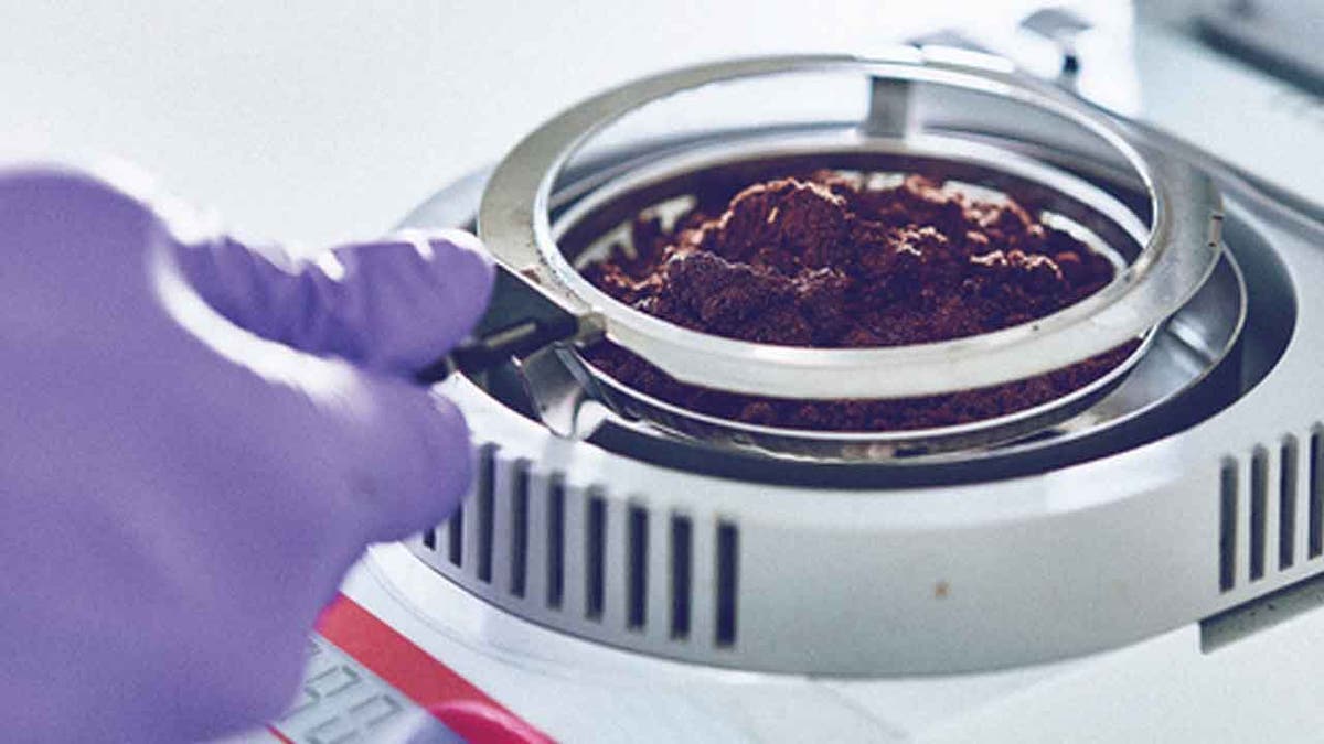 Analysis of spent coffee grounds.