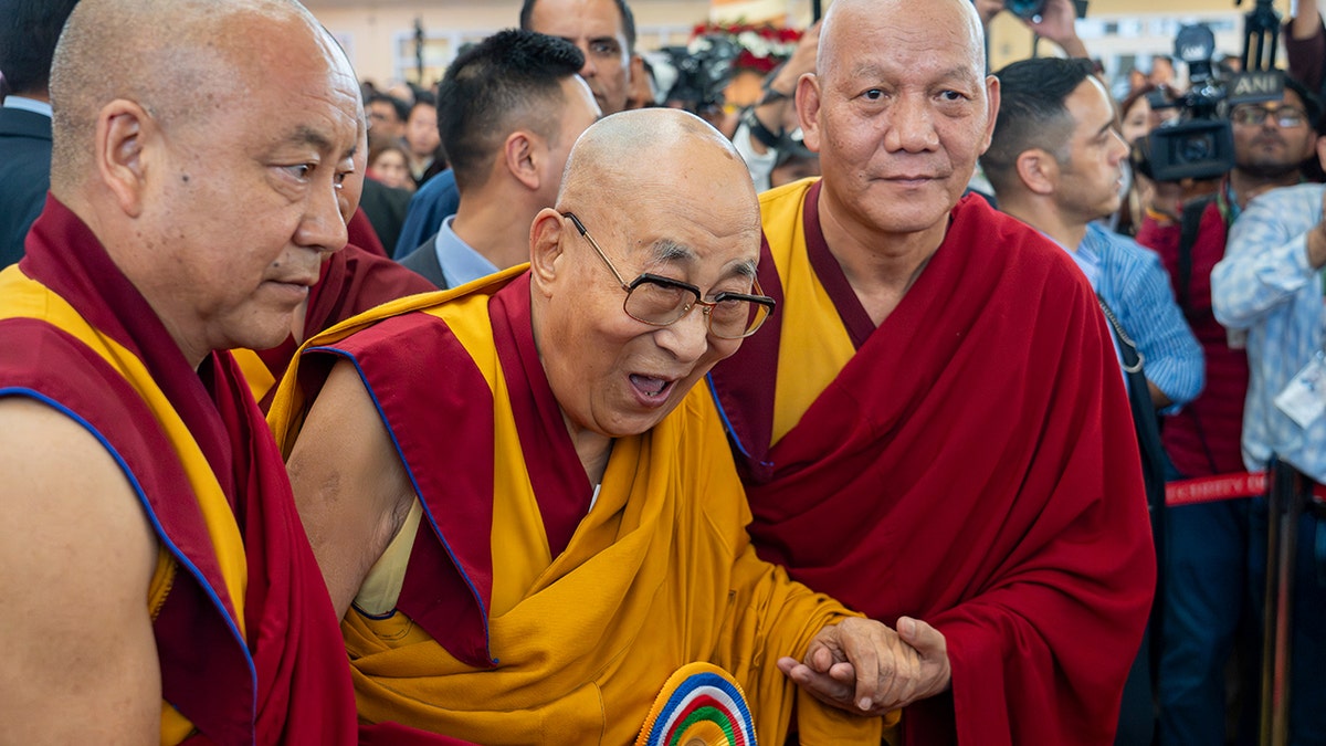 Dalai Lama leaves birthday celebration