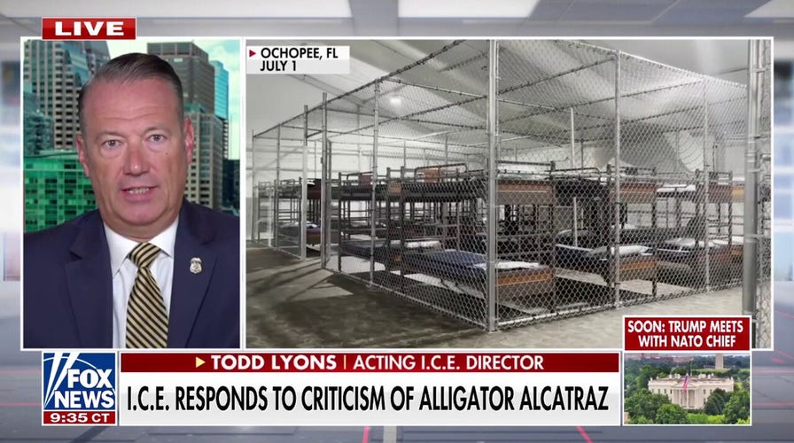 ICE fights back against Democratic criticism over ICE raids, Alligator Alcatraz