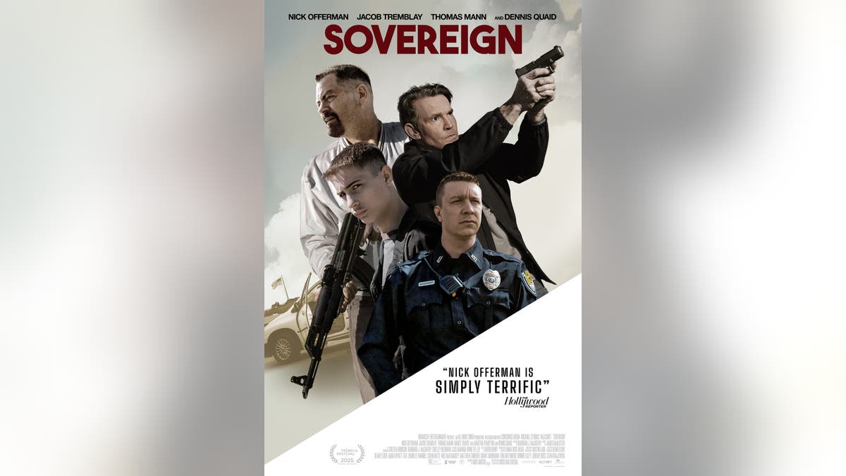 Movie poster for "Sovereign"