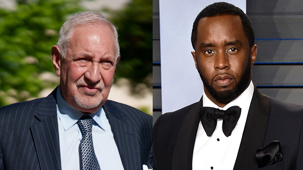 side by side of mark geragos and diddy 