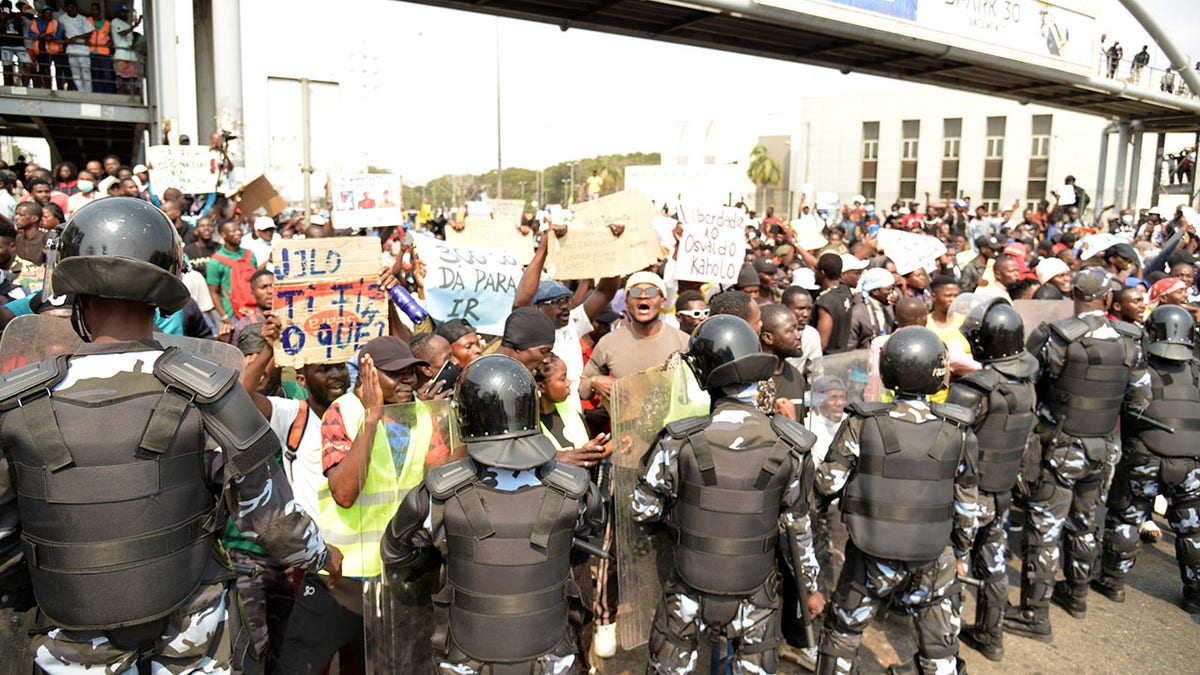 Unrest in Angola