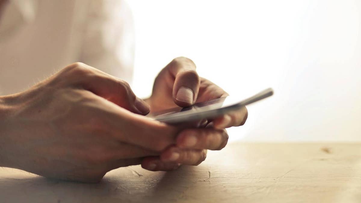 Person on phone