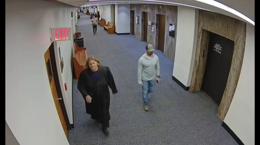Wisconsin judge accused of helping illegal immigrant evade ICE seen allegedly distracting agents in new video