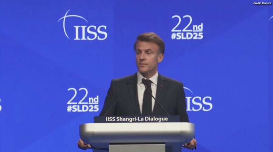 Macron chides Trump, China about forcing world into superpower spat