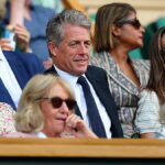 Hugh Grant falls asleep at Wimbledon tennis match while seated behind Queen Camilla