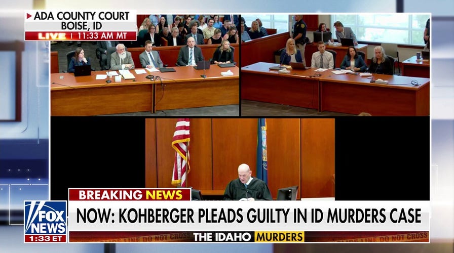 Kohberger pleads guilty in Idaho murders case