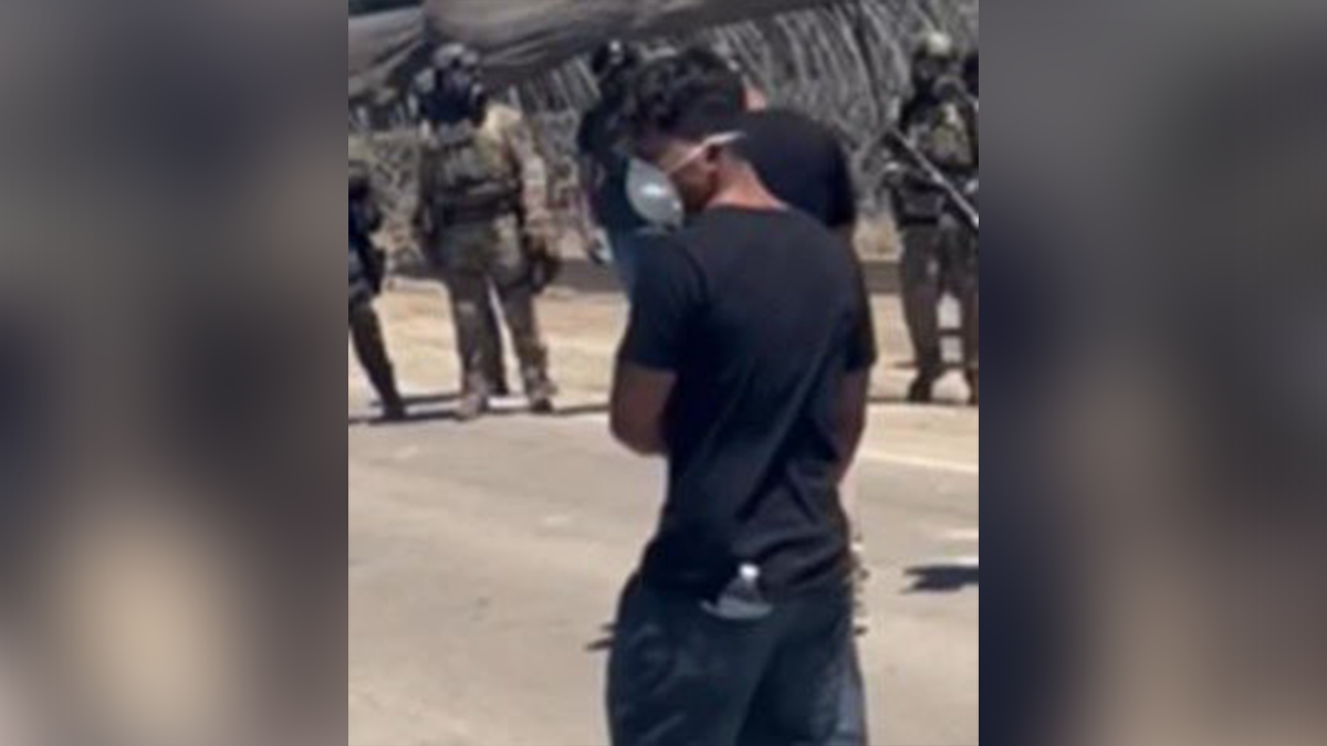 Suspect accused of shooting at law enforcement