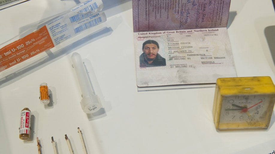 Richard Reid's passport