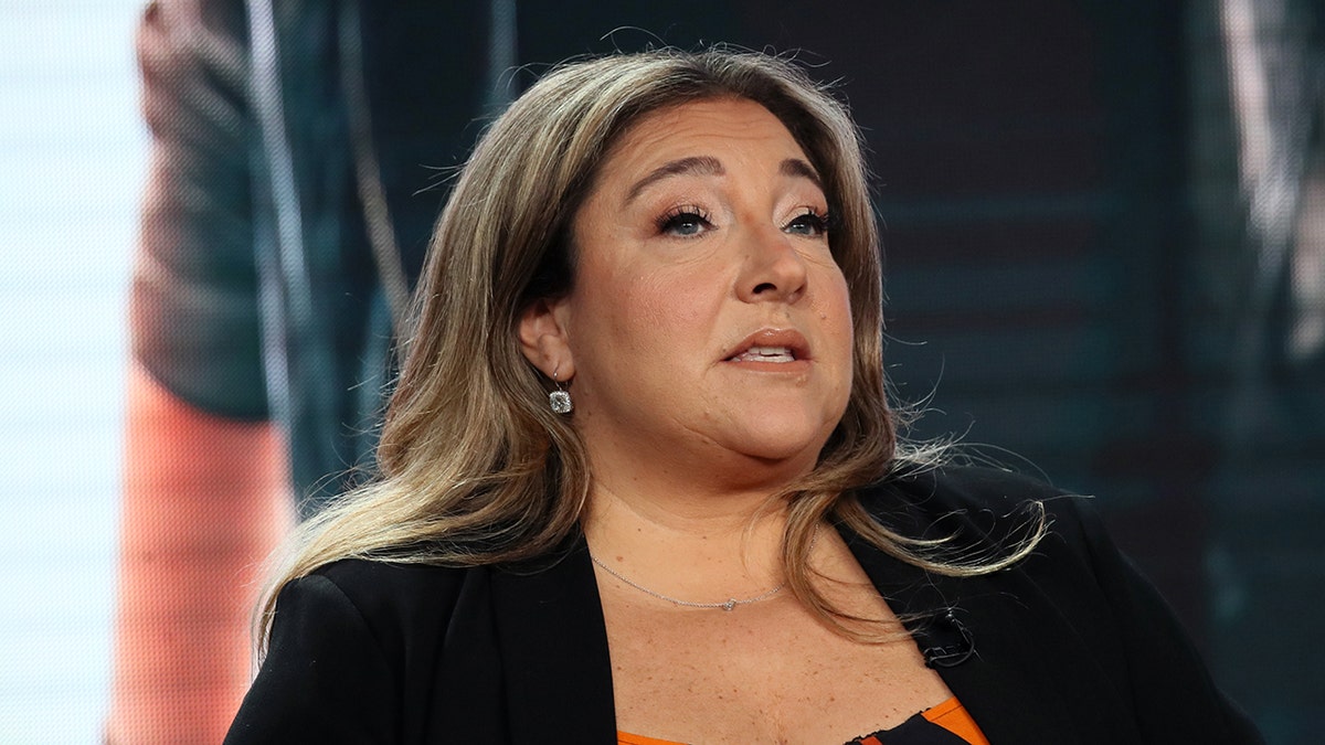 Supernanny Jo Frost wears black coat