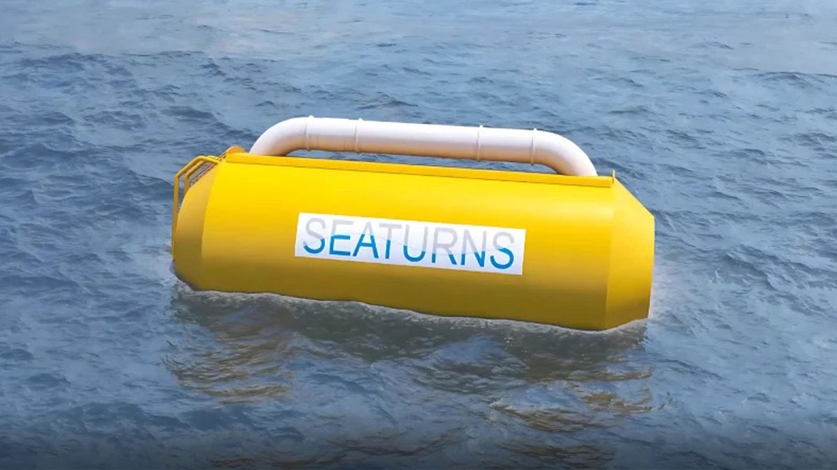 Water pendulum turbine.