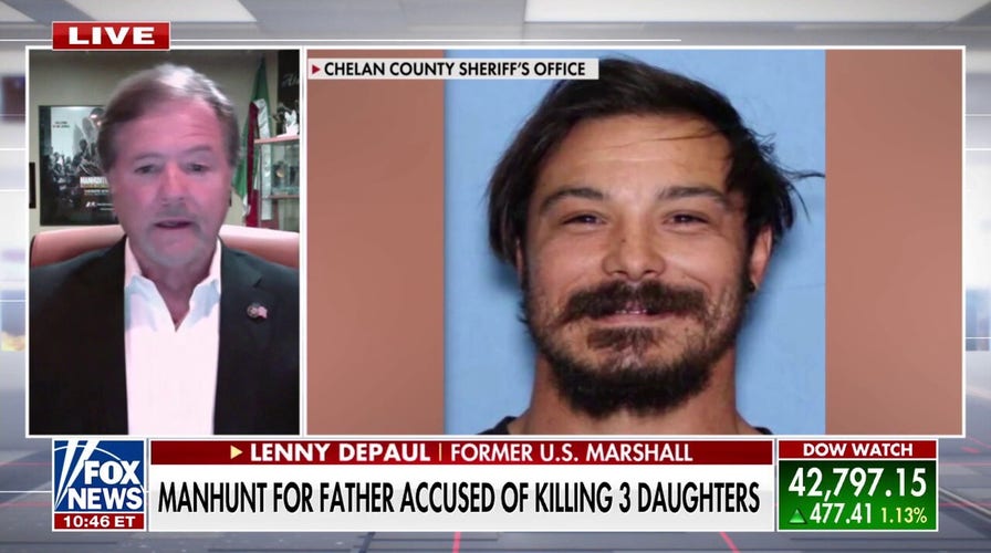 Father accused of killing 3 daughters is ‘off the grid’; manhunt is underway, former US Marshal says