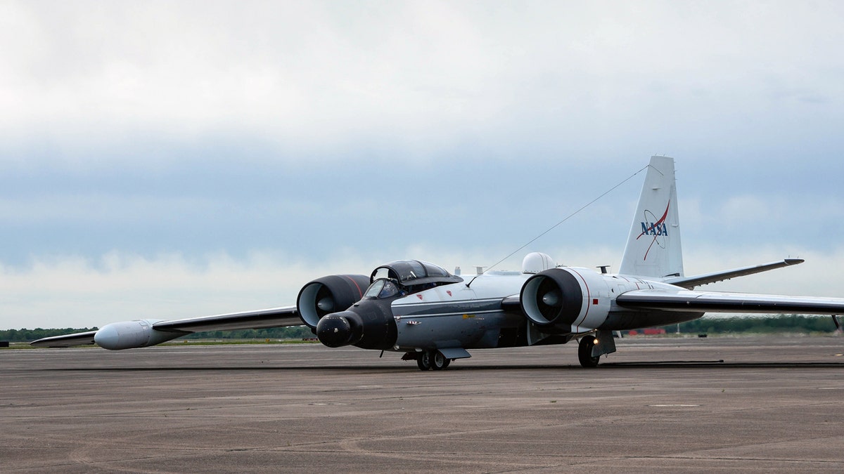 A NASA WB-57 plane will be assessing flood damage and aiding with recovery efforts in Texas.