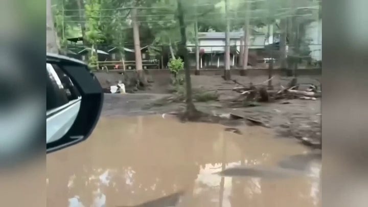 New Mexico flooding damage seen along river: 'There used to be a house there'