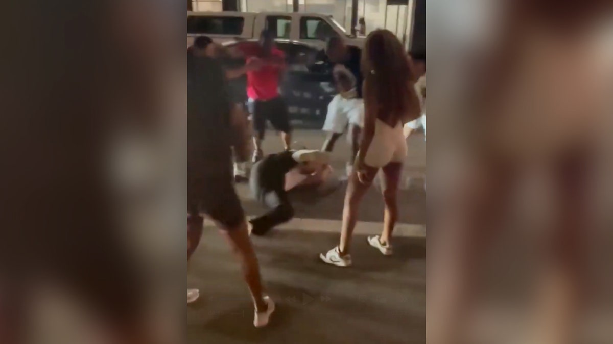 Man injured on street