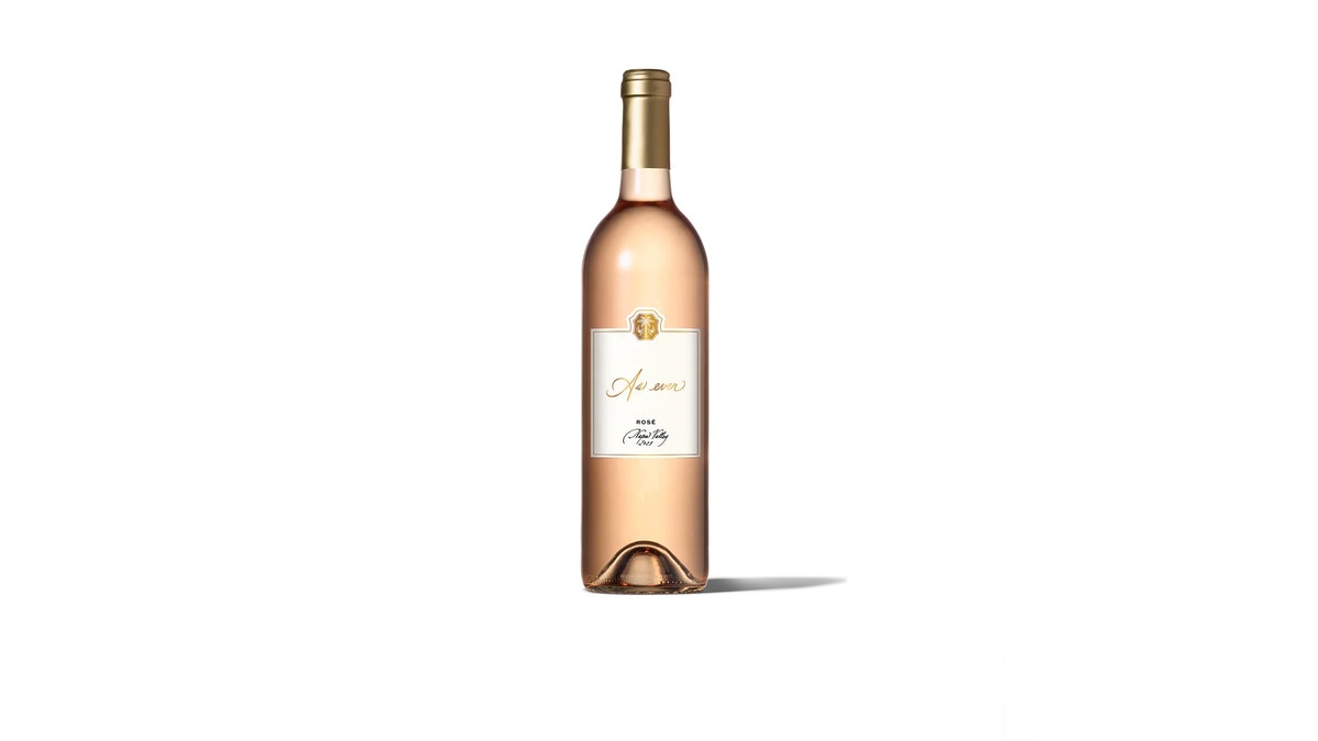 A bottle of As Ever wine.