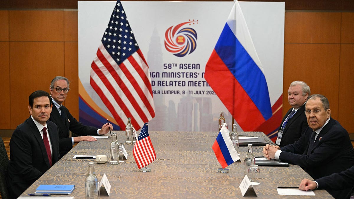 Rubio meets with Lavrov on sidelines of ASEAN conference.