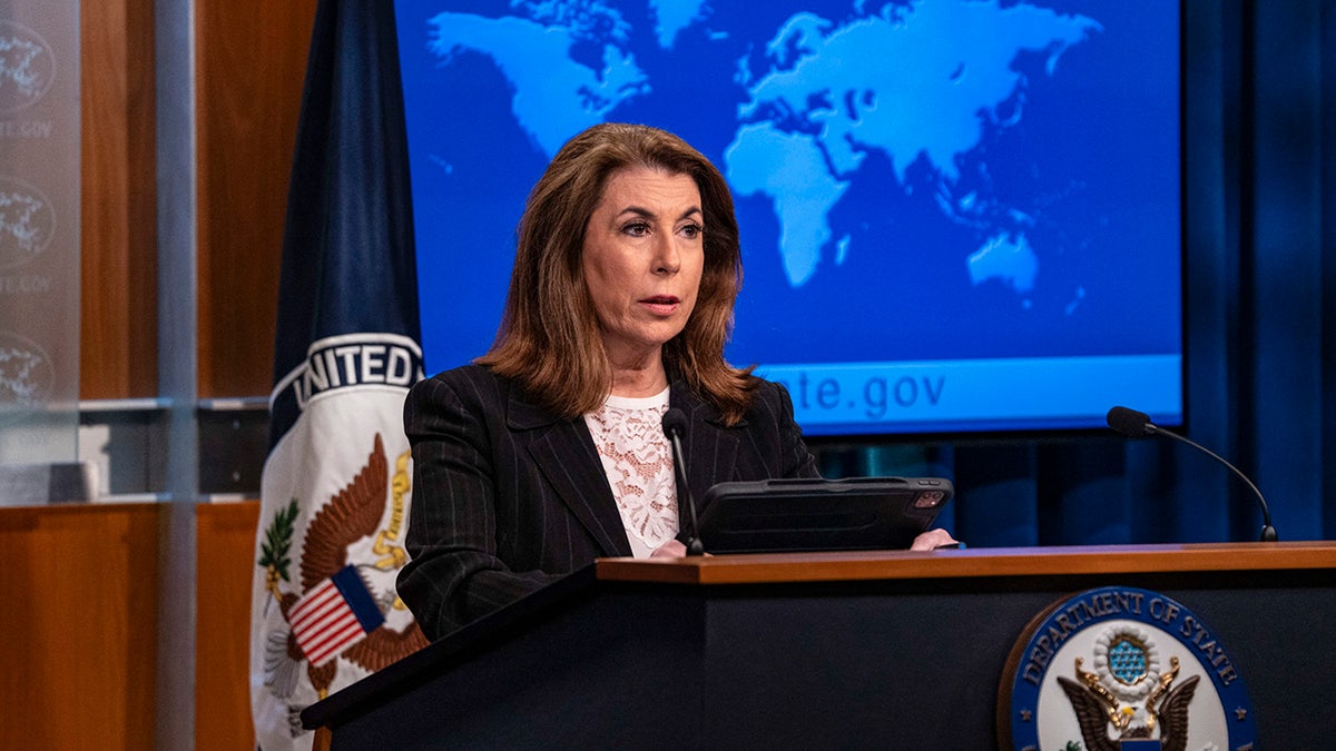 State Department spokesperson Tammy Bruce