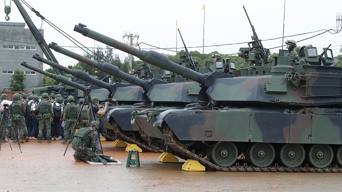 M1A2T Abrams main battle tanks