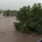 Texas river flood leaves at least 13 dead and 20 children missing; camp evacuated by helicopter