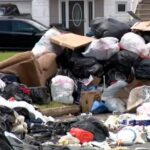 Trash piles up around Philadelphia as city worker strike reaches 1 week
