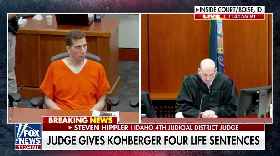 Bryan Kohberger to serve four life sentences without parole