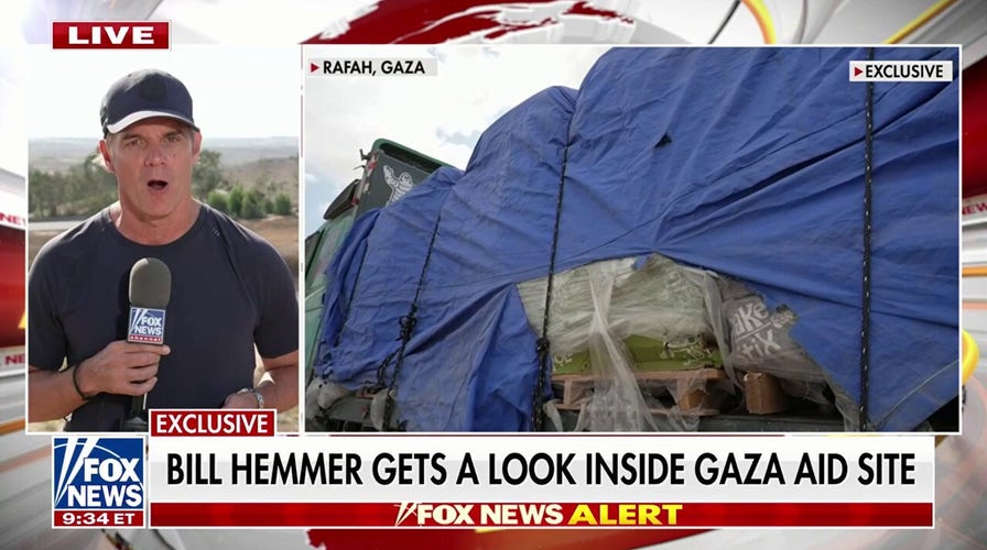 Bill Hemmer tours aid site in Gaza amid humanitarian concerns