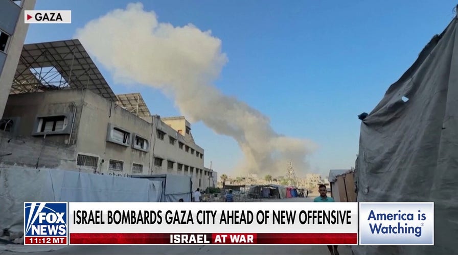 Israel launches heavy strikes on Gaza City as new offensive looms