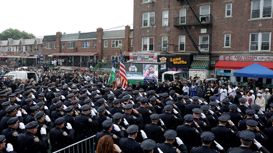 NYPD salutes officer Didarul Islam