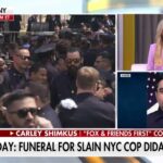 NYPD officers line streets to honor colleague killed in Park Ave shooting