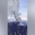 Russian volcano erupts for first time in centuries after massive earthquake strikes Kamchatka Peninsula