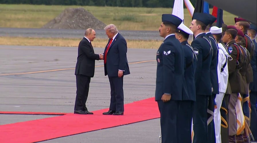 Trump and Putin meet for historic summit in Alaska