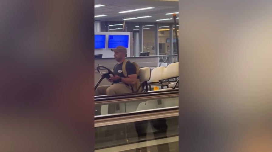 Man goes for joy ride in stolen golf cart at Buffalo Niagara International Airport