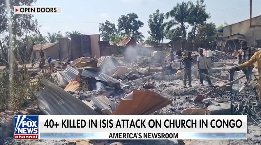 ISIS attack on church in Congo kills 40+ people