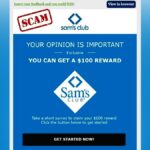 Sam’s Club customers targeted by phishing scam using fake $100 reward offers