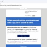 Beware fake credit card account restriction scams