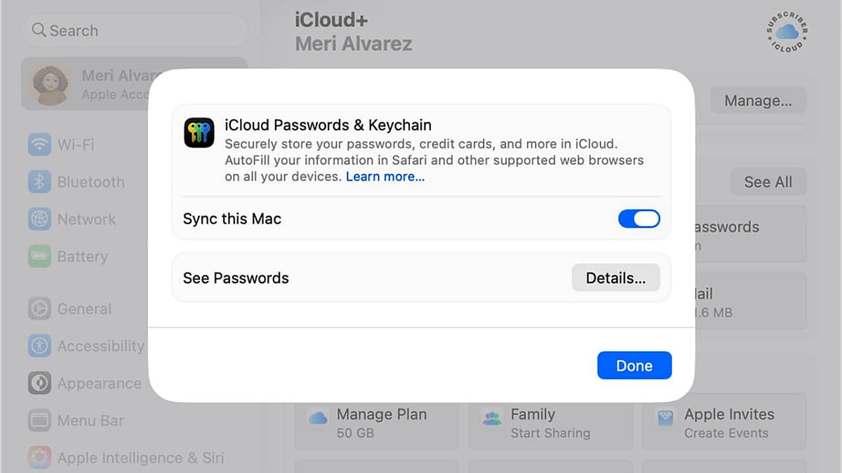 iCloud Keychain